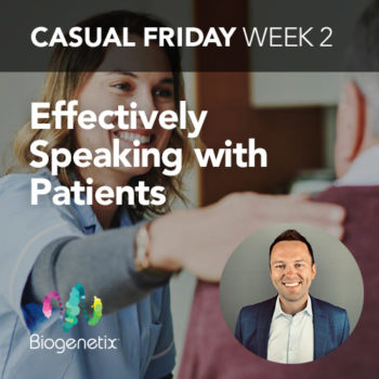 Effectively speaking with Patients