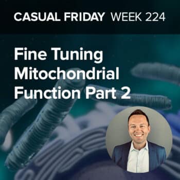 Fine Tuning Mitochondrial Function Part 1